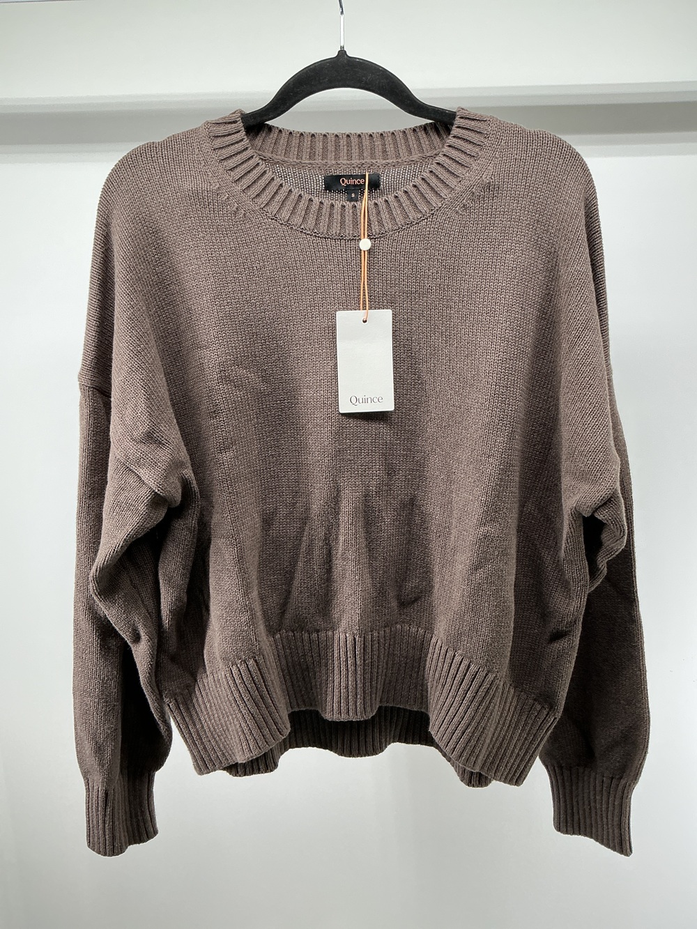 100% Organic Cotton Boyfriend Crew Sweater